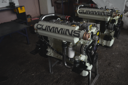 Cummins 6 CT - 8.3 Lt. Marin Motor